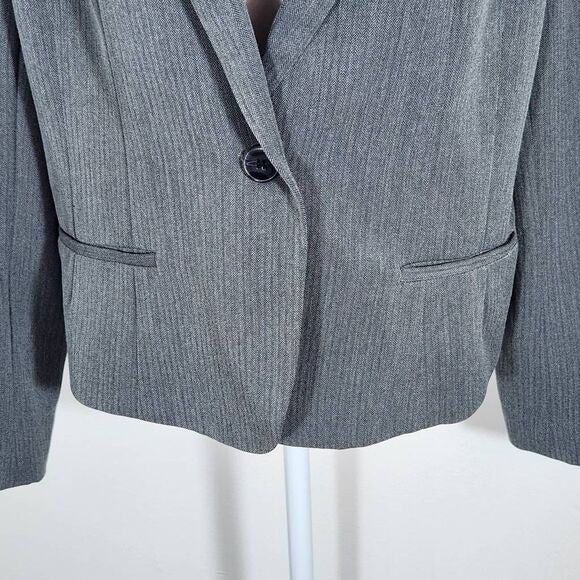 Worthington Gray Blazer NWOT Size XL Classic Gray Women's Blazer