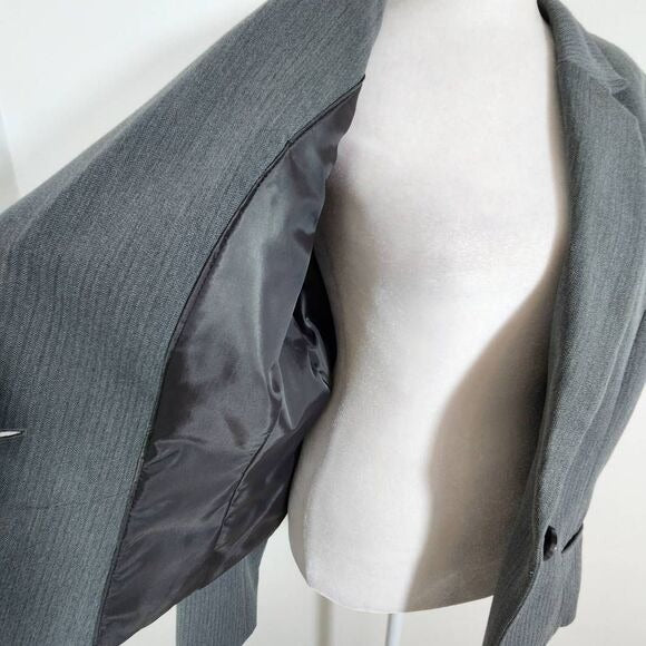 Worthington Gray Blazer NWOT Size XL Classic Gray Women's Blazer