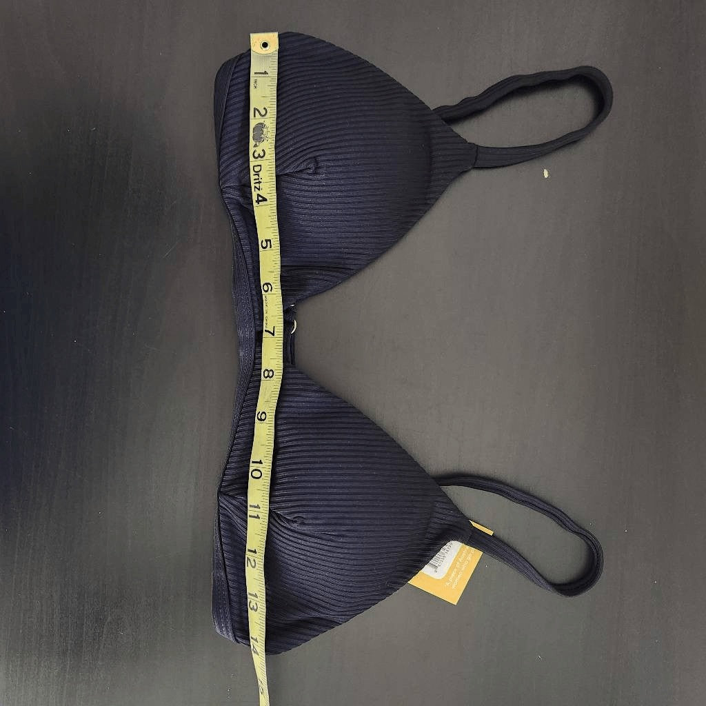 Andie Black Bikini Swim Top NWT Size XL Black Swimwear Andie Swim Top
