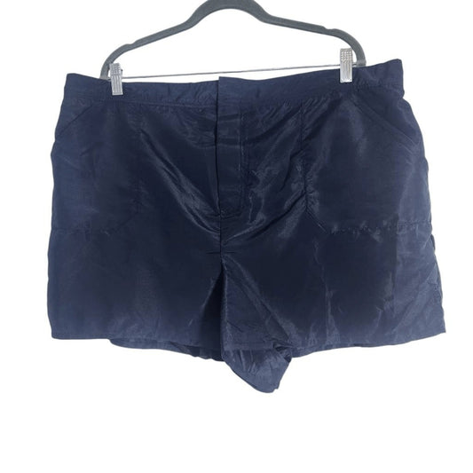 Aquabelle Women's Navy Swim Short NWT Size 24 Plus Size Swim Short