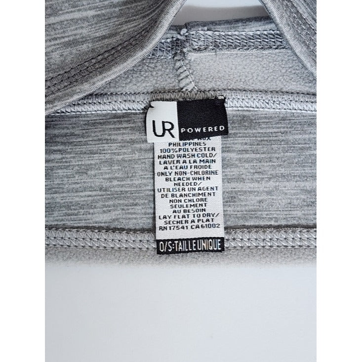 URX Heather Gray Fleece Headband One Size