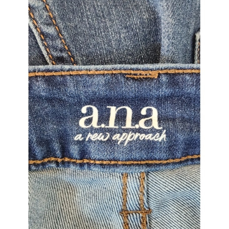 a.n.a Dark Wash Mid Rise Skinny Jeans Size 18W