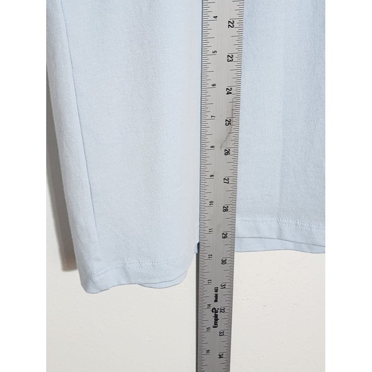 Vineyard Vines Light Blue Brew-Ski Graphic Long Sleeve T-Shirt NWT Size Large