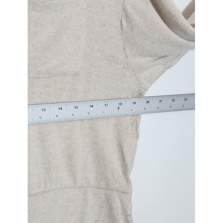 Lulus Oatmeal Cropped Pullover Size XS NWT