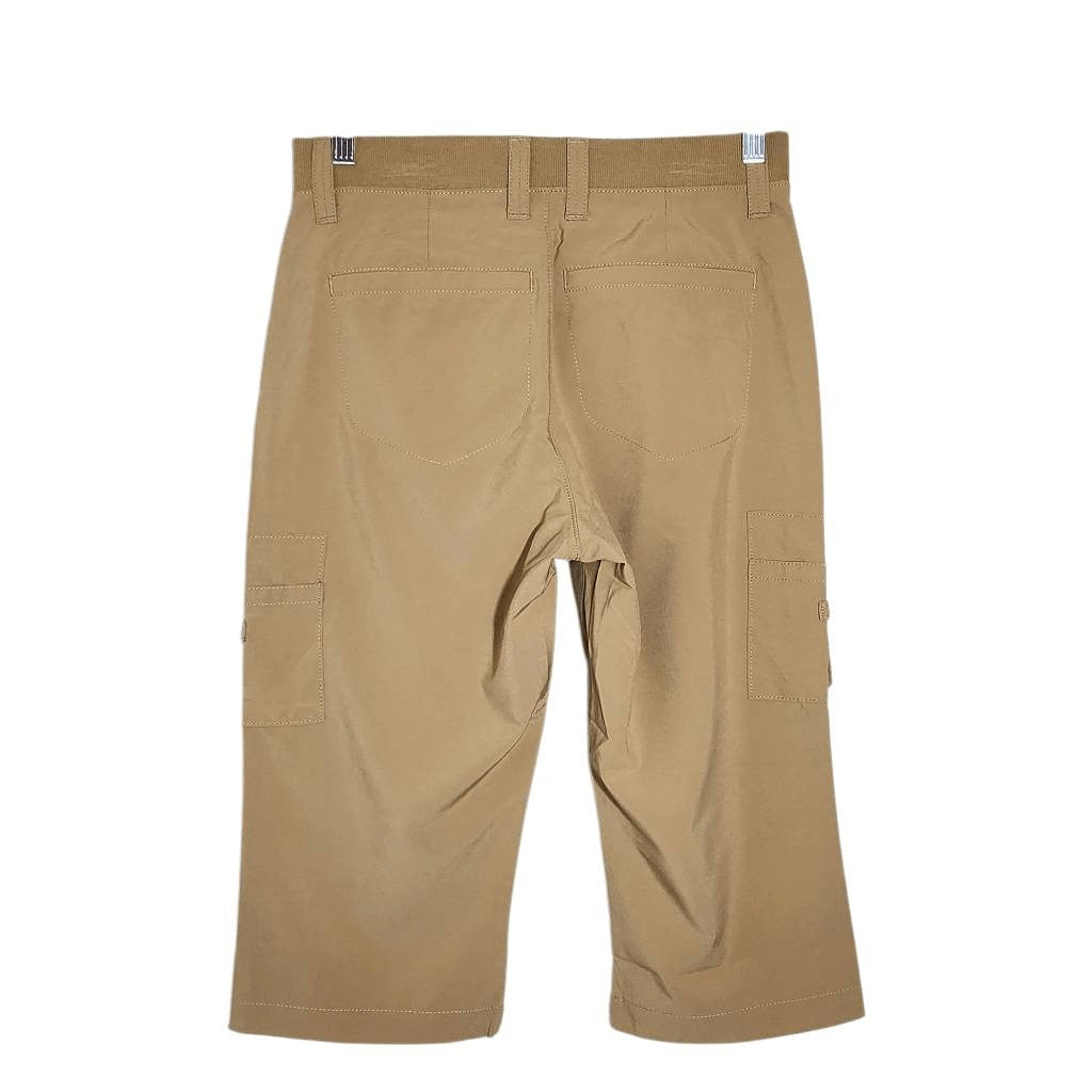 Lee Relaxed Fit Khaki Pedal Pushers NWT Size 6 Casual Khaki Capri Pants
