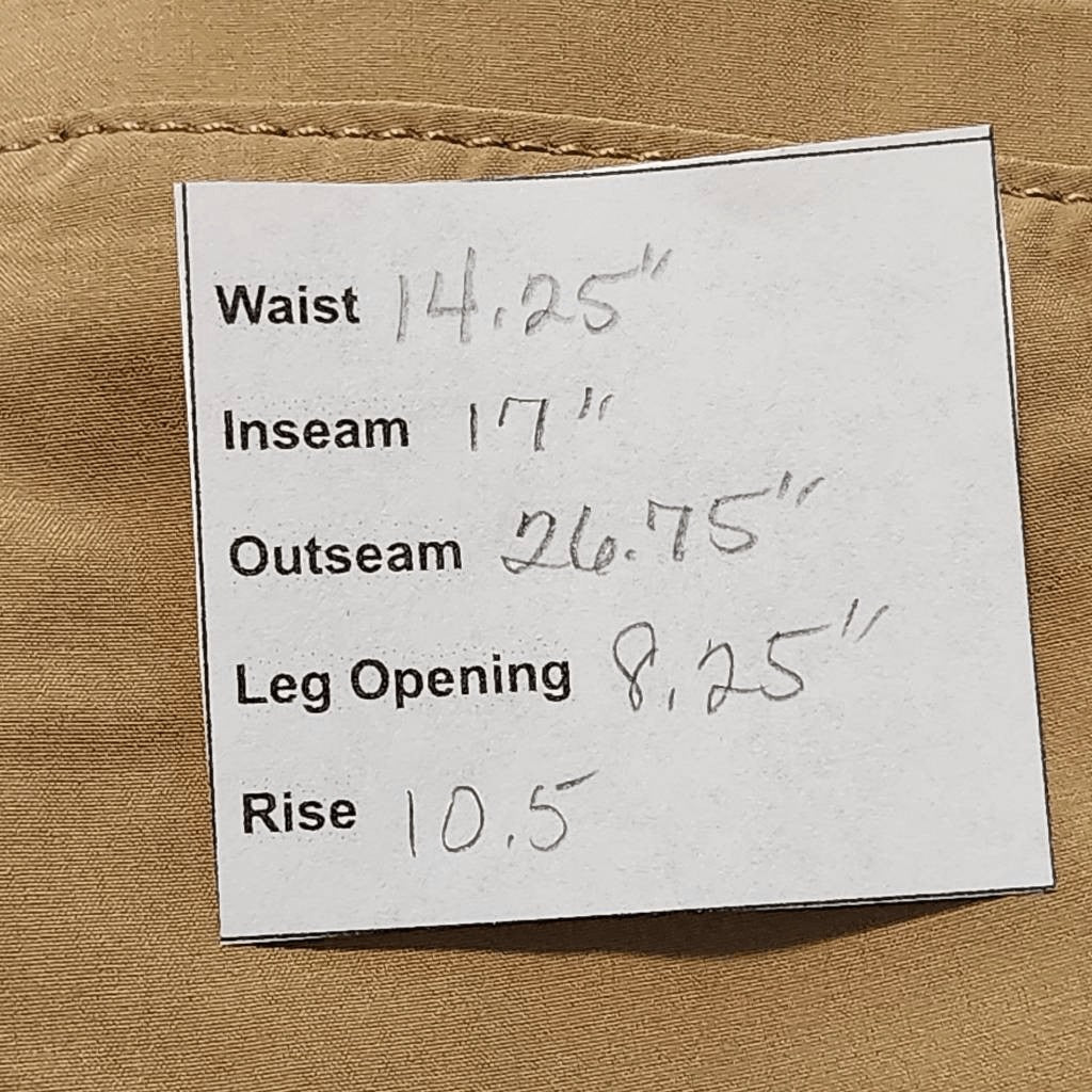 Lee Relaxed Fit Khaki Pedal Pushers NWT Size 6 Casual Khaki Capri Pants