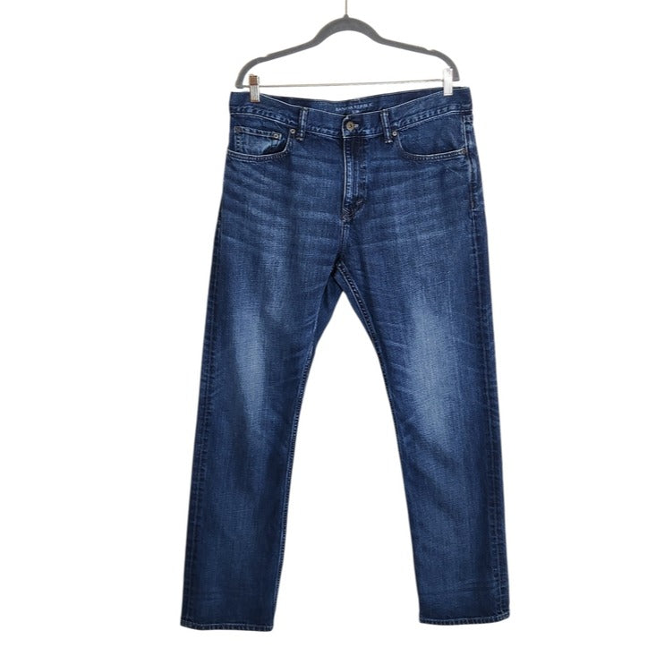 Banana Republic Mens Slim Straight Jeans Size 36 x 34
