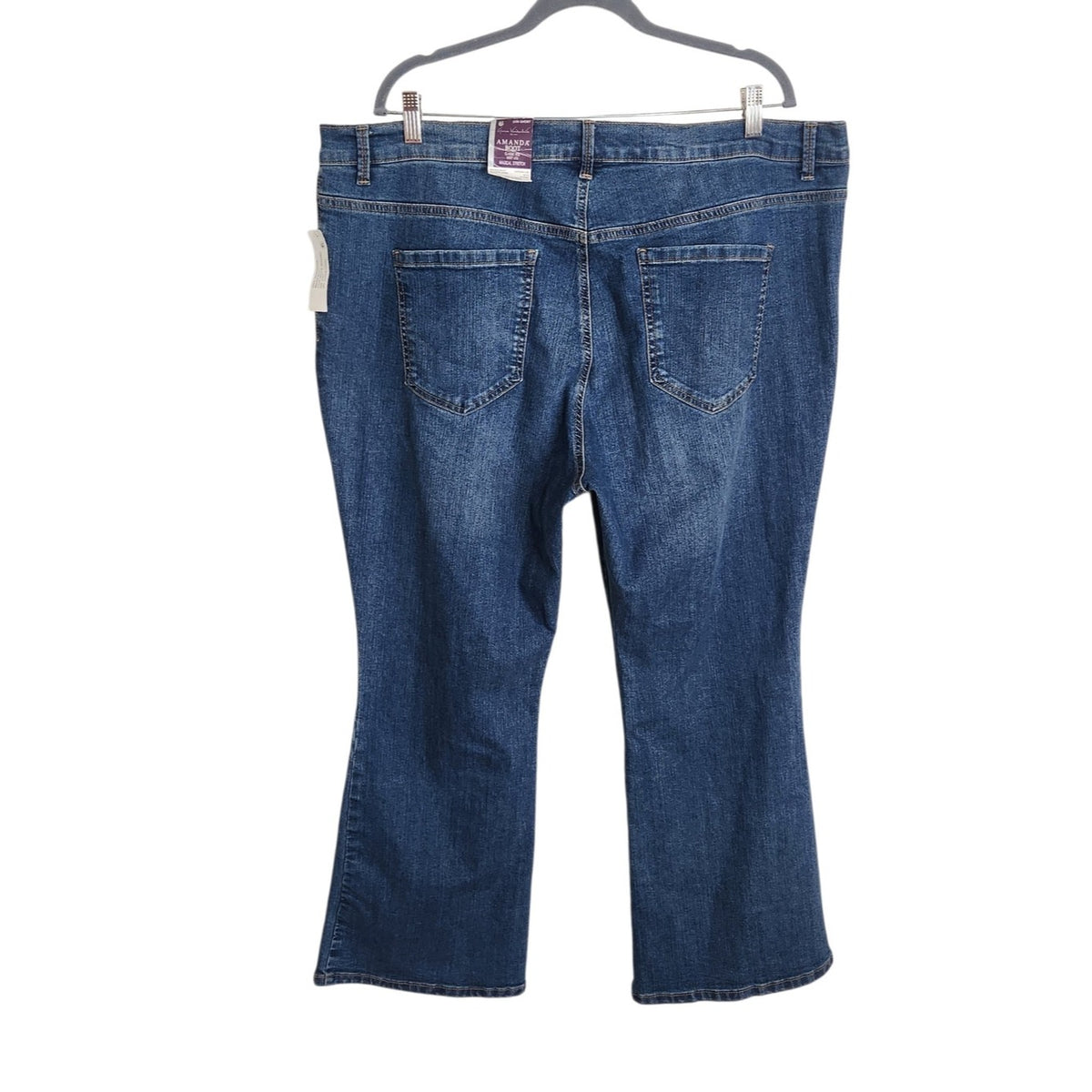 Gloria Vanderbilt Medium Wash Classic Rise Bootcut Jeans NWT Size 20W Short
