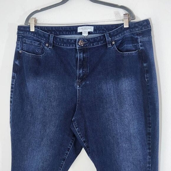 Lane Bryant Cropped Jeans Size 22 Plus Size