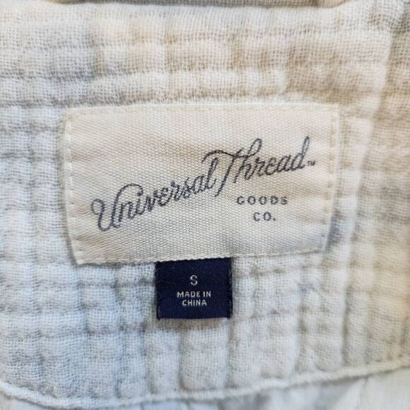 Universal Thread Blue Tie-Dye Bomber Jacket Size Small Light Blue Tie-Dye Jacket