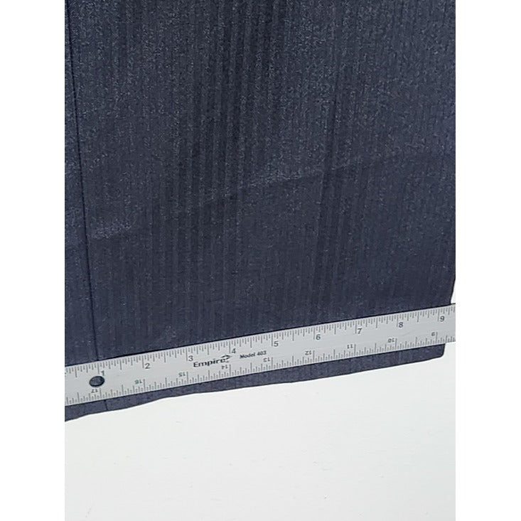 Perry Ellis Charcoal Gray Tonal Stripe Dress Pants Size 34 x 30