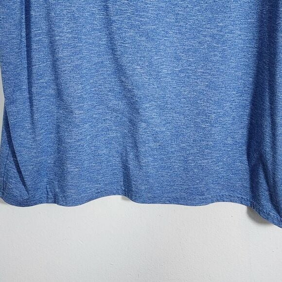 G.H. Bass & Co. Blue Short Sleeve Polo Shirt Size Large Bass Blue Polo Shirt