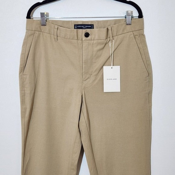 Everlane Men's Khaki Pants NWT Size 32 X 32 Everlane Athletic Fit Khaki Pants