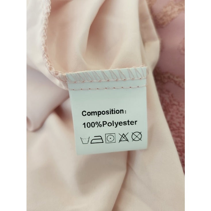 XPlusWear Womens Pink Floral Taffeta Cocktail Dress Size Large NWT Wedding Guest