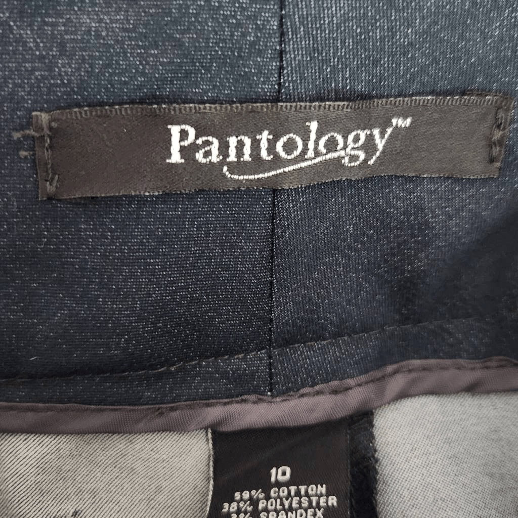 Pantology Midnight Trousers NWT Size 10 Pantology Straight Leg Dress Pants