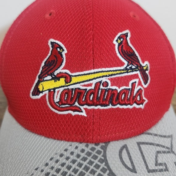 New Era Red and Gray St. Louis Cardinals Baseball Cap One Size