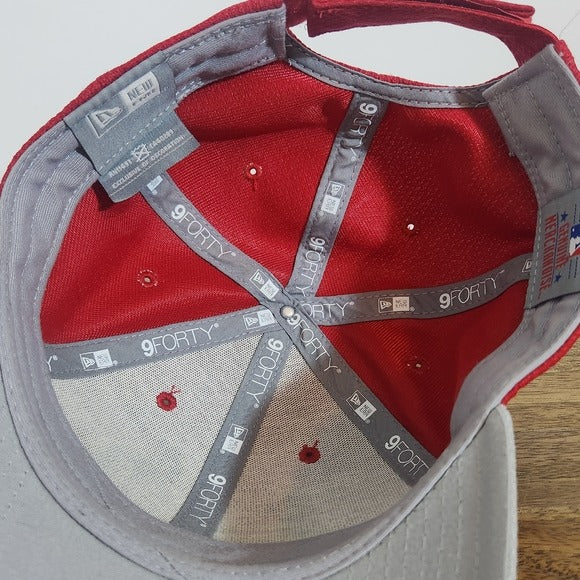 New Era Red and Gray St. Louis Cardinals Baseball Cap One Size
