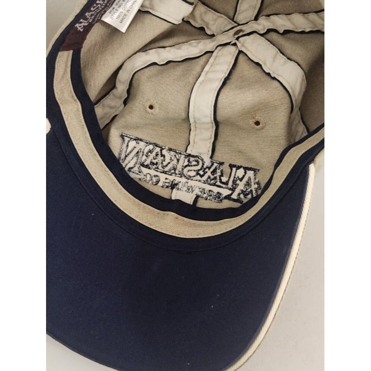 Alaskan Brewing Company Juneau Alaska Khaki Embroidered Hat