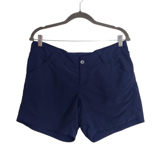 Columbia Womens Navy PFG Shorts Size Medium