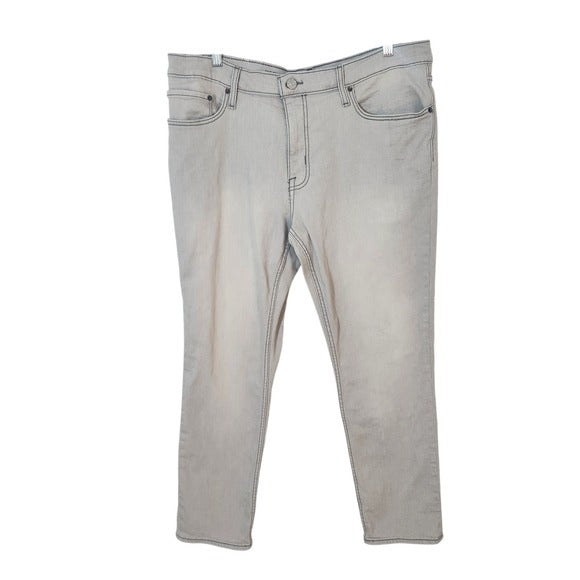 Goodfellas Men's Gray Slim Fit Jeans Size 38 x 30