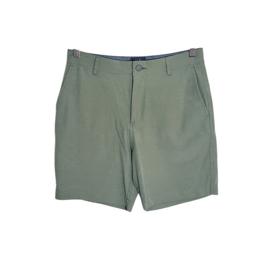 Faherty Olive Green All Day Shorts Size 30 7" Inseam