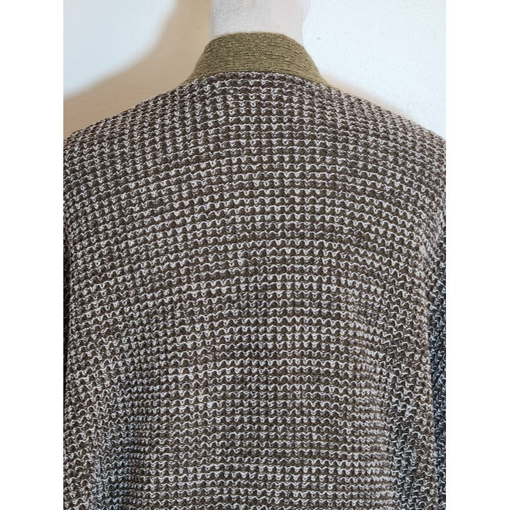 Urban Outfitters Green Chunky Knit Open Cardigan Sweater Size Small
