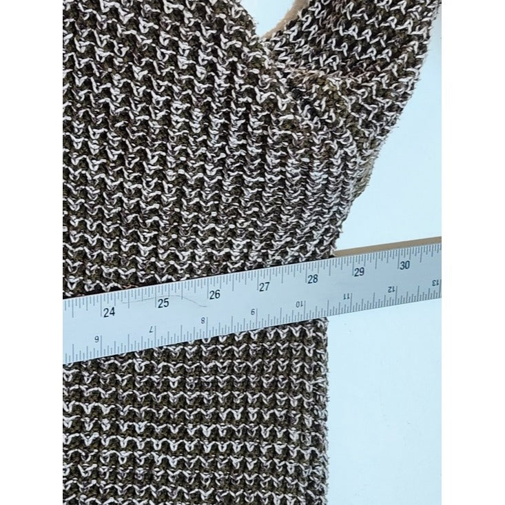 Urban Outfitters Green Chunky Knit Open Cardigan Sweater Size Small