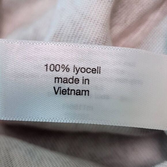 Lane Bryant Cream and Brown Paisley Pull-on Pants Size 18