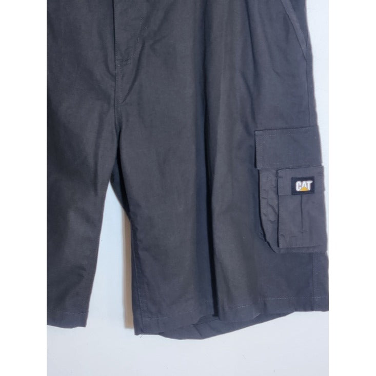 CAT Caterpillar Dark Gray DL Short Cargo Shorts Size 42 NWT