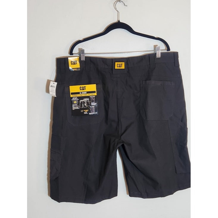 CAT Caterpillar Dark Gray DL Short Cargo Shorts Size 42 NWT