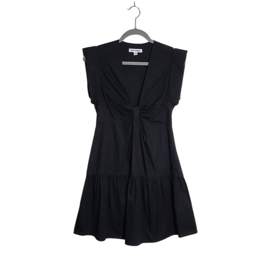 Steve Madden Black Cotton Mini Dress Size Small Wedding Guest Dress