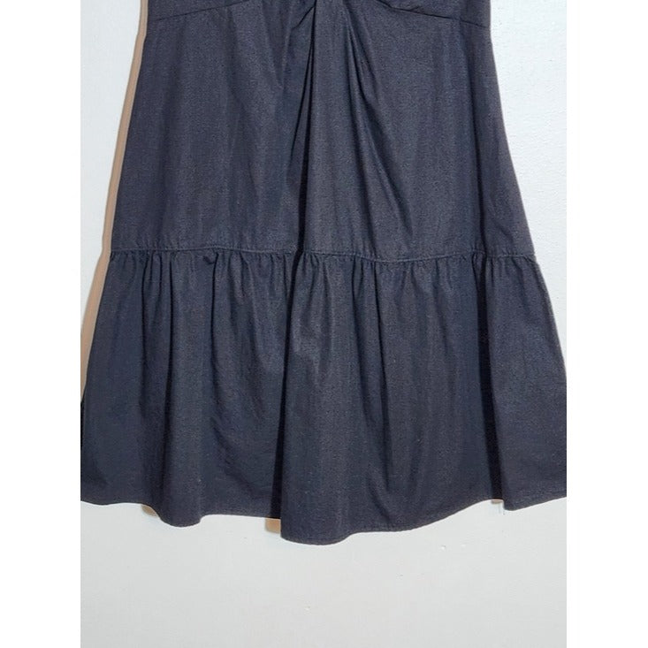 Steve Madden Black Cotton Mini Dress Size Small Wedding Guest Dress