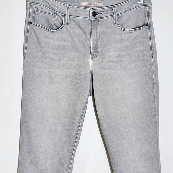 Athleta Gray Cropped Jeans Size 12