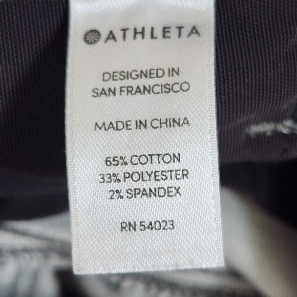 Athleta Gray Cropped Jeans Size 12