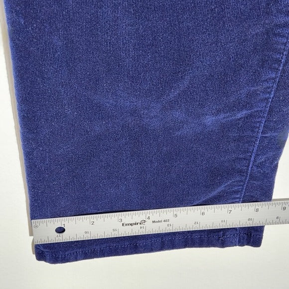 St. John’s Bay Blue Corduroy Straight Leg Pants Size 16W