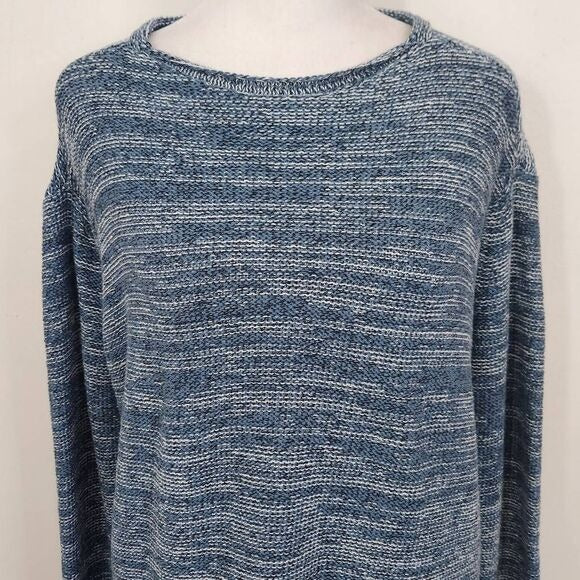 J. Jill Blue Sweater Size Small Petite Blue Pullover Sweater Tunic