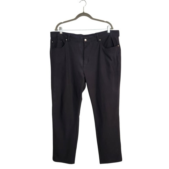 Greg Norman Black Performance Golf Pants Size 40 x 30