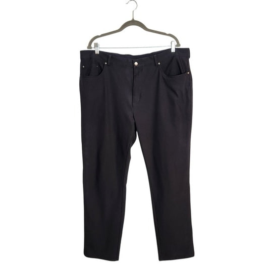 Greg Norman Black Performance Golf Pants Size 40 x 30