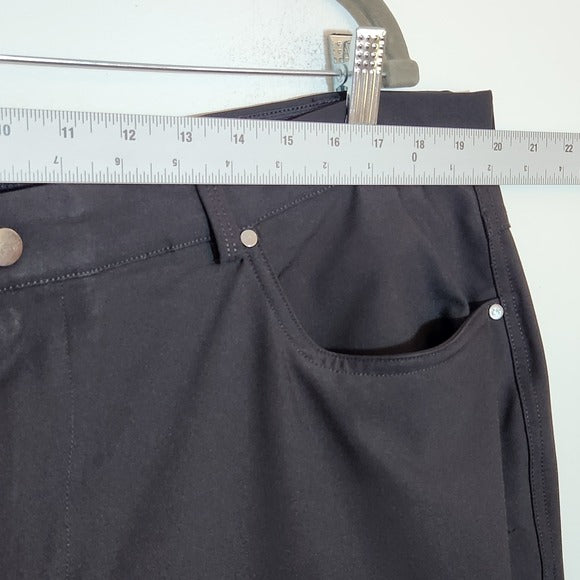Greg Norman Black Performance Golf Pants Size 40 x 30