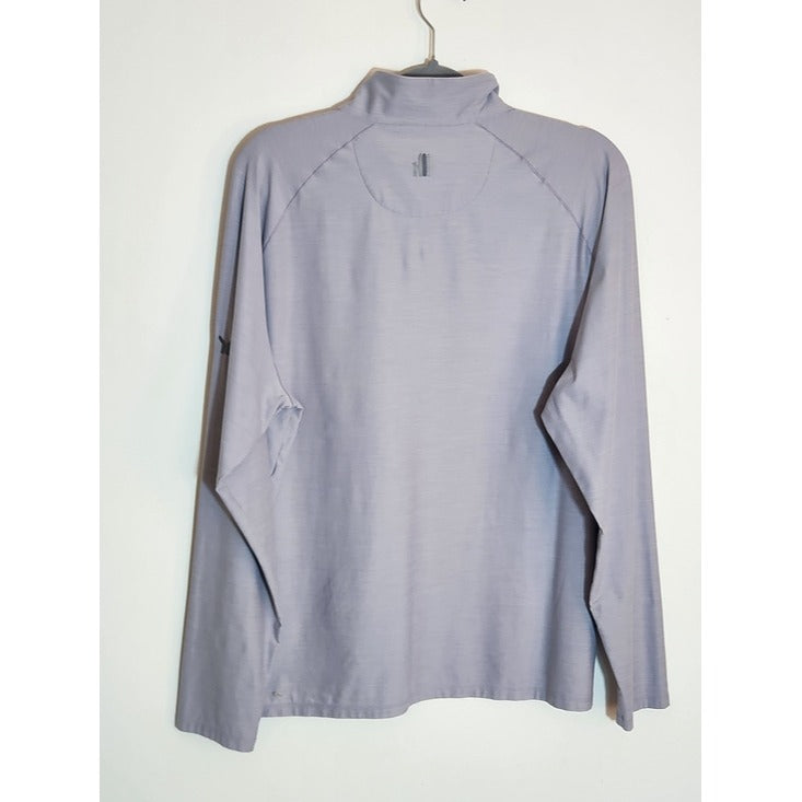 johnnie-O Young Life Light Purple Quarter Zip Performance Pullover Size Large