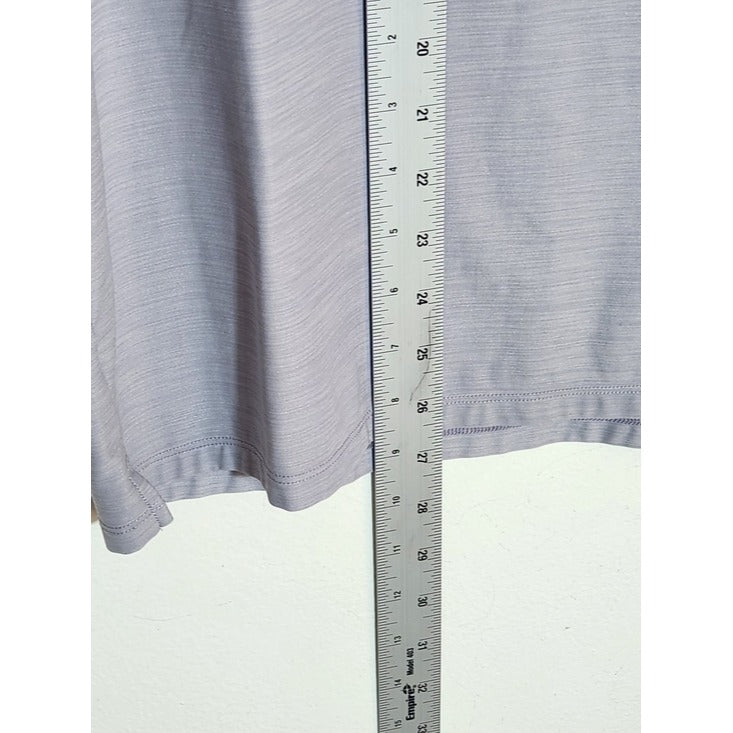 johnnie-O Young Life Light Purple Quarter Zip Performance Pullover Size Large