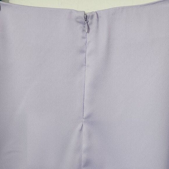 WeWoreWhat Purple Satin Mini Skirt Size Small Coquette Mini Skirt, New