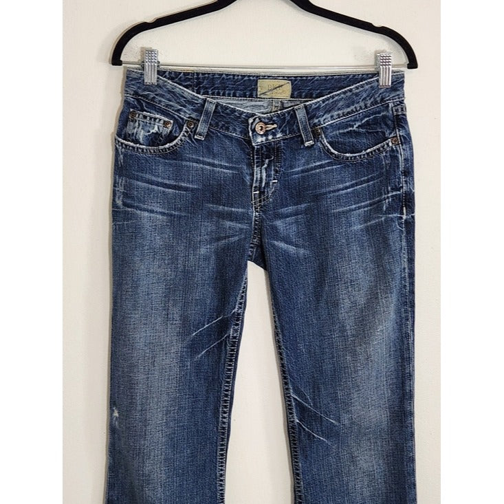 BKE Starlite 20 Distressed Bootcut Flare Jeans Size 29