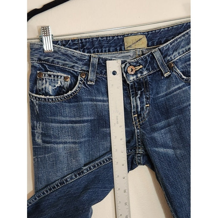 BKE Starlite 20 Distressed Bootcut Flare Jeans Size 29