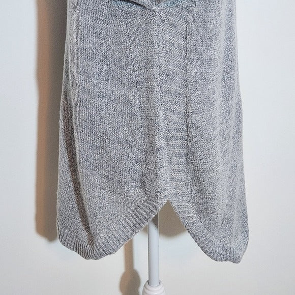 By Design Gray Cowl Neck Sweater Size Large Gray Knit Sweater New