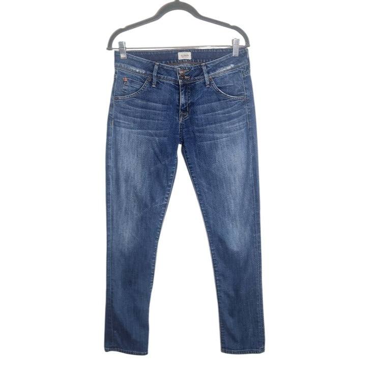 Hudson Distressed Skinny Ankle Jeans Size 28
