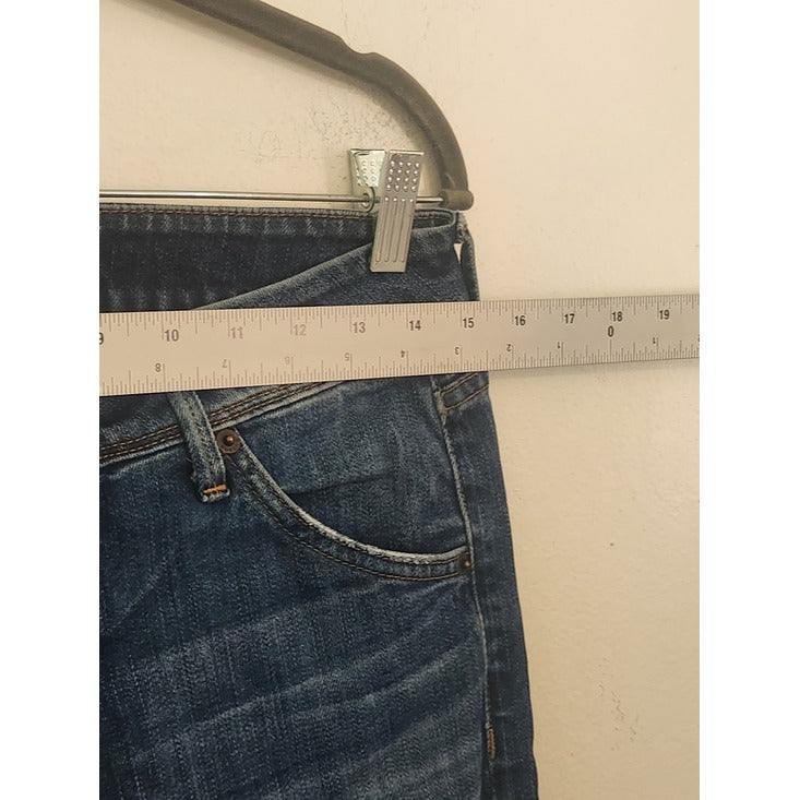 Hudson Distressed Skinny Ankle Jeans Size 28