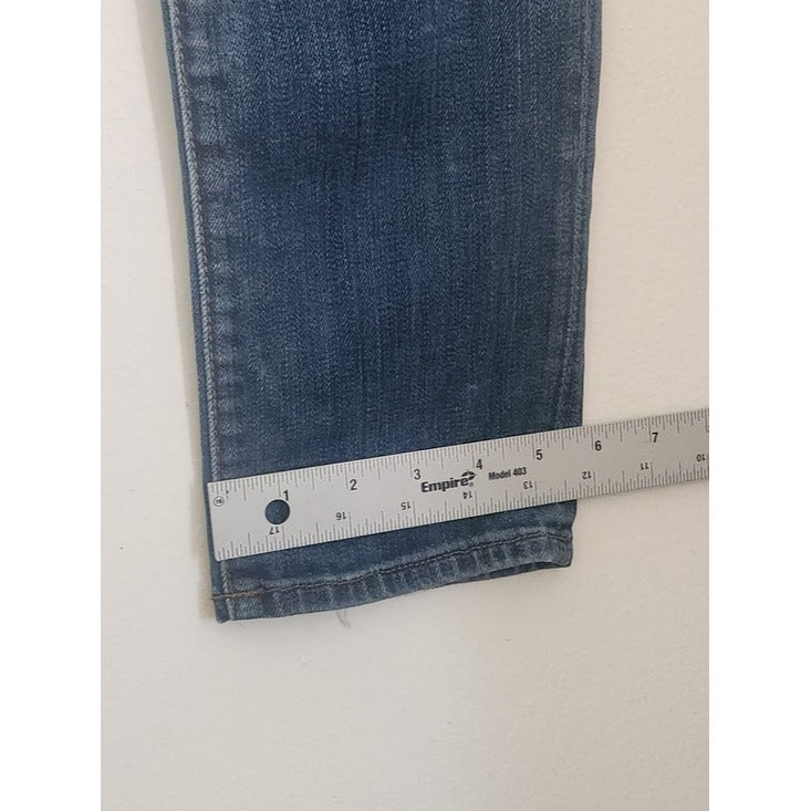 Hudson Distressed Skinny Ankle Jeans Size 28