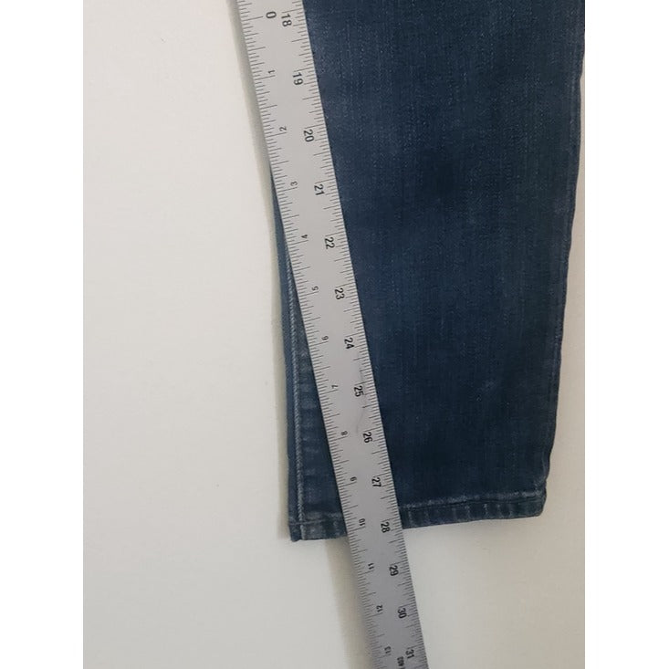 Hudson Distressed Skinny Ankle Jeans Size 28