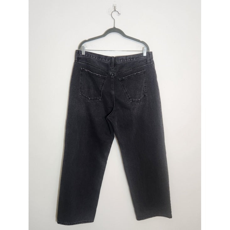 Universal Thread Womens Black 90s Baggy Jeans Size 12 Short